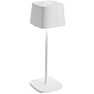 Лампа настольная Zafferano Ofelia Pro 29 см, белая