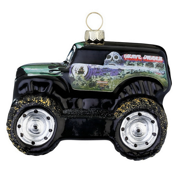 Елочная игрушка "Монстр-трак" 7 см