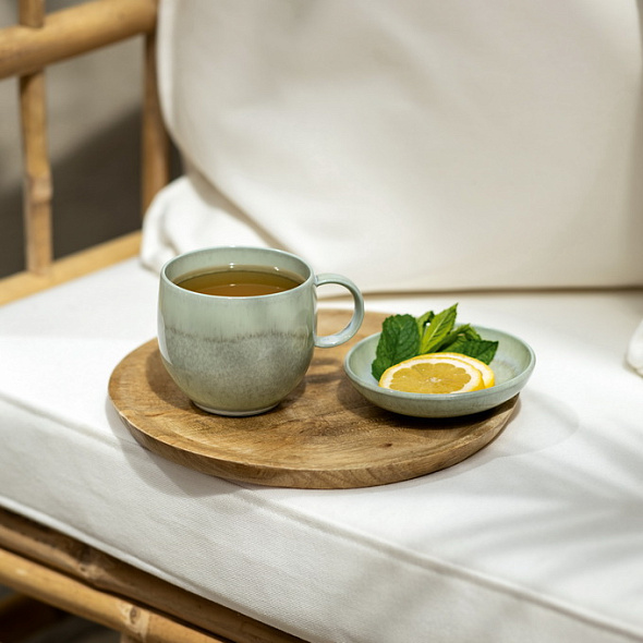 Блюдце для чашки эспрессо Perlemor Alga 12 см