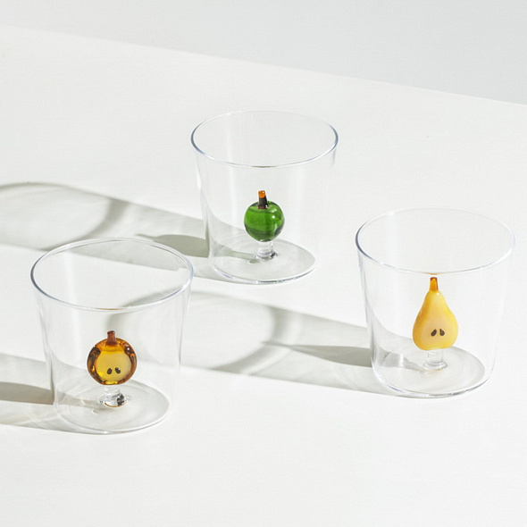 Стакан "Зеленое яблоко" Fruits & Flowers 300 мл