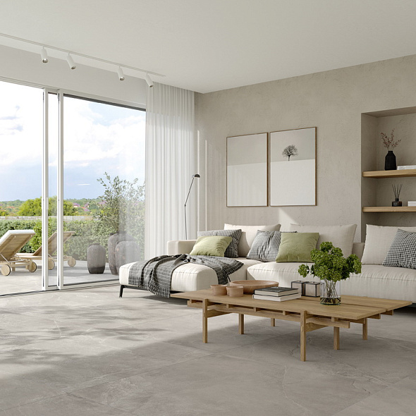 Керамогранит Imola Azuma Rock 60х120 N, Grey, 6,5 мм