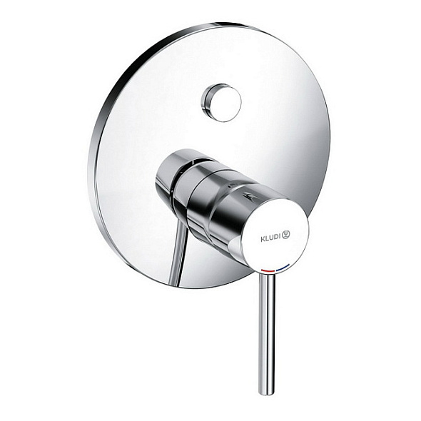 Внешняя часть Kludi Bozz 386590576 смесителя для ванны и душа, хром