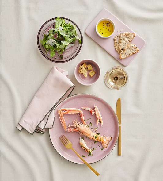 Блюдо сервировочное Bitz 22x12,8 см, розовое