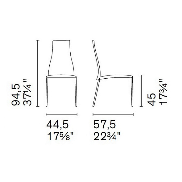 Стул Calligaris Aida, Natural