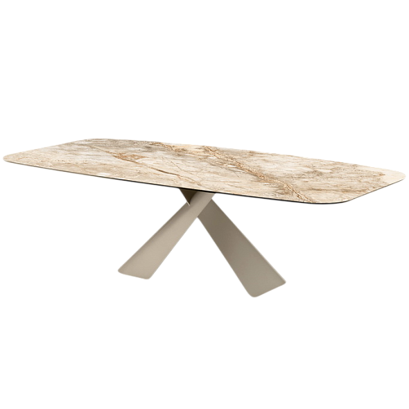 Стол Calligaris Axiom 199х100 CS4175, Pearl Beige / Touchstone