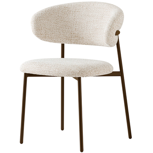 Стул Calligaris Oleandro CS2031, Matt Bronze/Hemp
