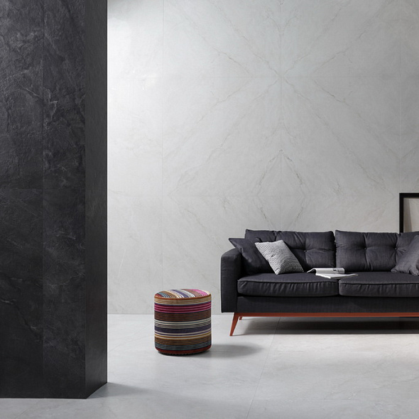 Керамогранит Imola Muse 60х120 LP, Dark Grey, 10,5 мм