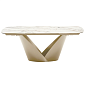 Стол Calligaris Calla 200(296)х100 CS4159-S, Calacatta Paonazzo