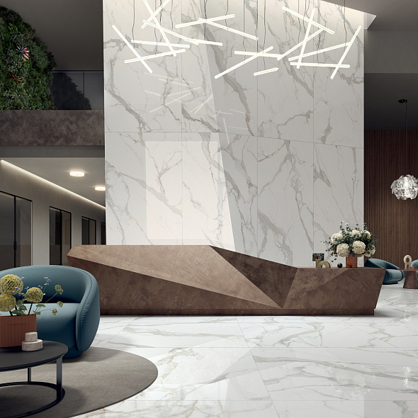 Керамогранит Lea Ceramiche Noblesse 60х120 Lev, Calacatta Prestige, 9 мм