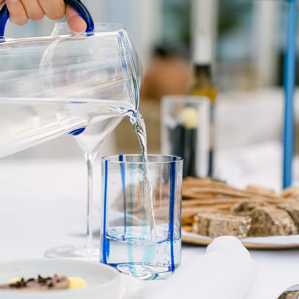 Стакан Tirache 350 мл, зеленый/аметистовый