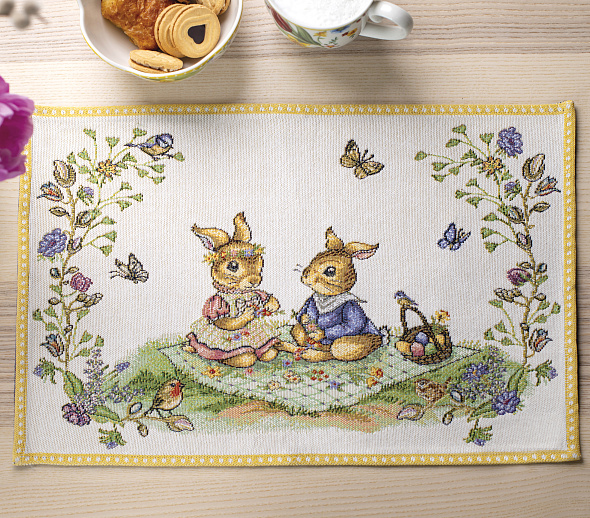 Салфетка под тарелку "Пикник" Spring Fantasy 32x48 см