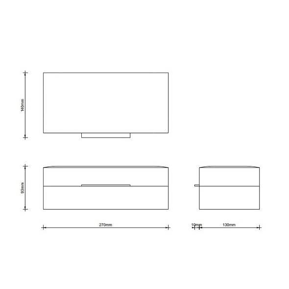 Контейнер для аксессуаров Decor Walther Brownie 0939797, Magenta