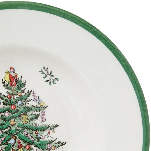 Набор тарелок глубоких Christmas Tree 23 см, 4 шт