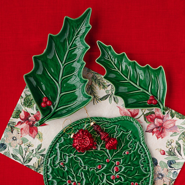 Блюдо большое "Лист" Azevinho 36х20 см