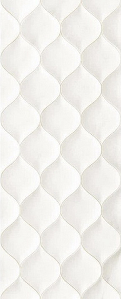 Плитка керамическая Imola Genus 25х75 RM, White, 11 мм
