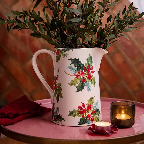 Кувшин Botanic Garden Christmas Holly "Остролист" 1,7 л