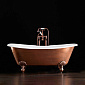 Ванна чугунная Devon&Devon Admiral 172 Copper Effect, с ножками Eagle, 173x69