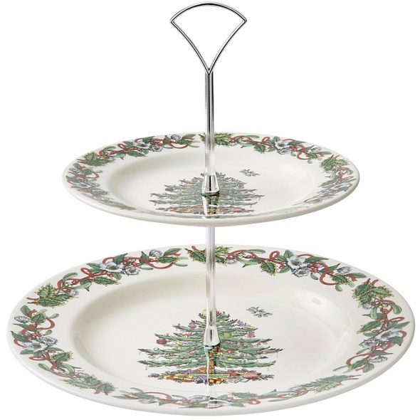 Этажерка Christmas Tree, 2 уровня