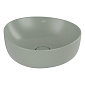 Раковина накладная Villeroy & Boch Antao 40х40, CeramicPlus, 4A7240R8, из TitanCeram, Morning Green