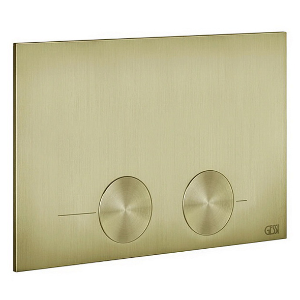 Панель смыва Gessi 54617.727 (TECE), брашированная латунь PVD
