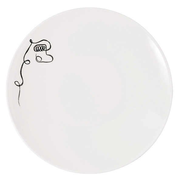 Тарелка салатная Statement 21 см