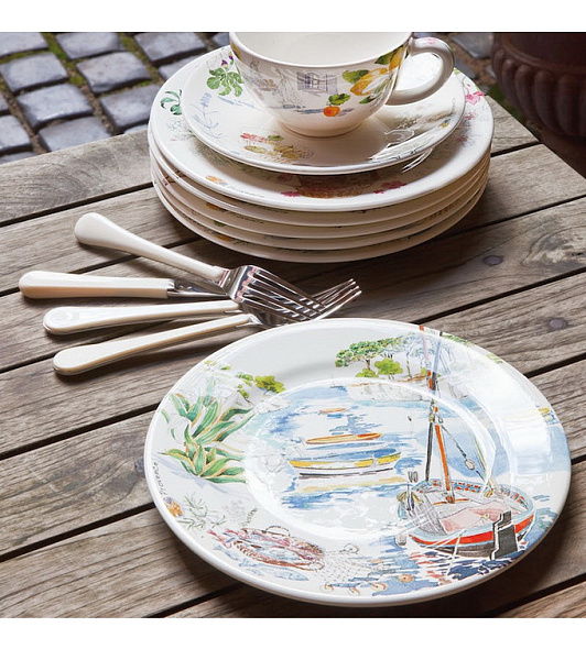 Набор тарелок салатных Provence 22 см, 4 шт