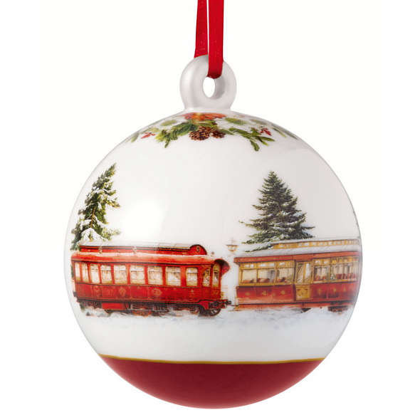 Елочная игрушка "Шар" Annual Christmas Edition 6 см