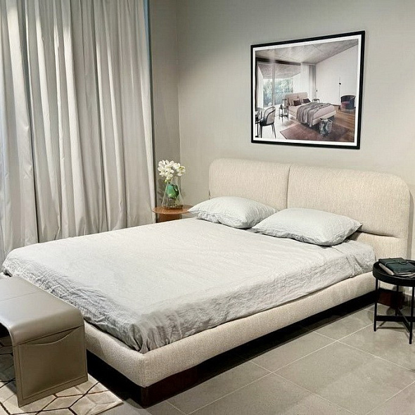 Кровать Calligaris Kilian Round 180х200 с матрасной основой