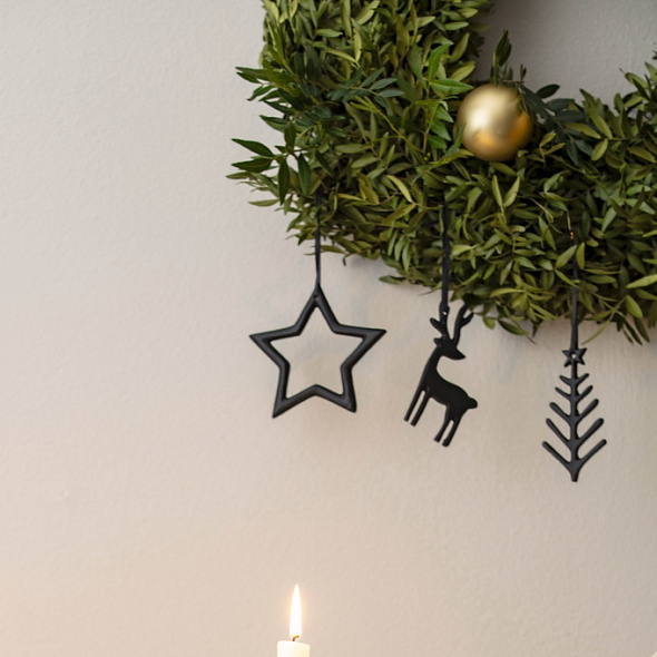 Набор фигурок Villeroy & Boch Christmas Chic, 3 шт