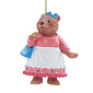 Новогодняя игрушка "Мама-медведица" 9 см