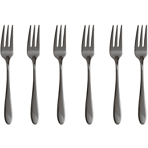 Набор вилок десертных Velvet 2Black, 6 шт