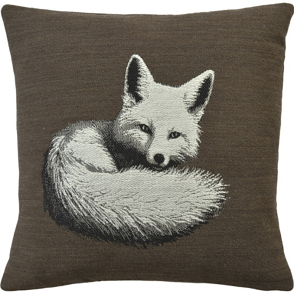 Чехол для подушки Sander Fox Tail 45х45 см, цвет кофе