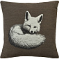 Чехол для подушки Sander Fox Tail 45х45 см, цвет кофе