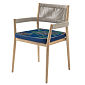 Стул Cassina Dine Out, c подушкой
