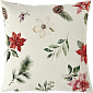 Чехол для подушки декоративной Xmas Flowers 40х40 см