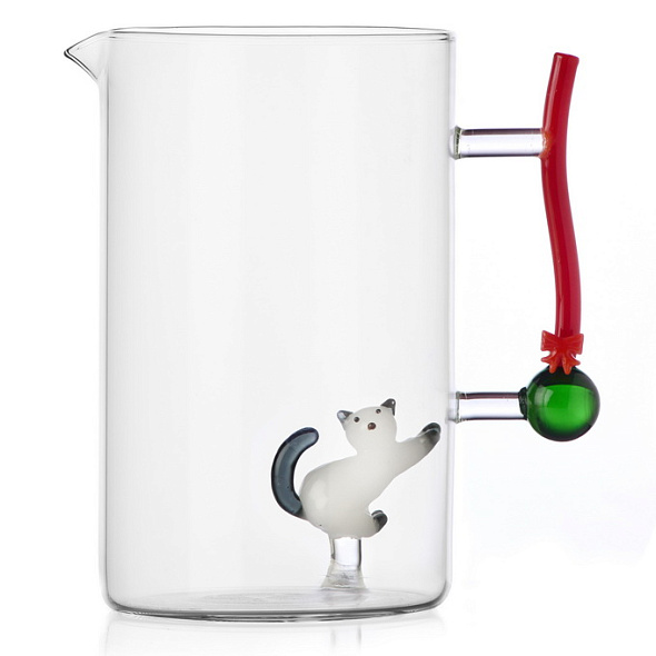 Кувшин "Кот и елочный шар" Tabby Cat 1,5 л