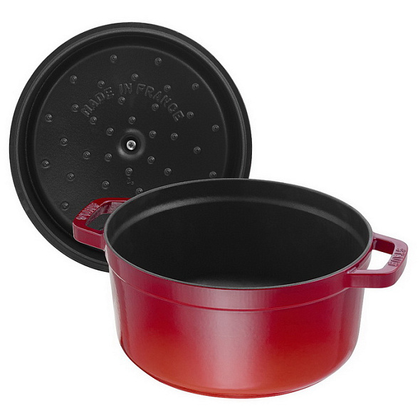 Кокот круглый La Cocotte 22 см / 2,6 л, красный