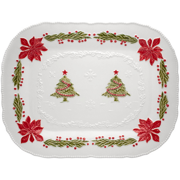 Блюдо прямоугольное Natal 18,5х14,3 см