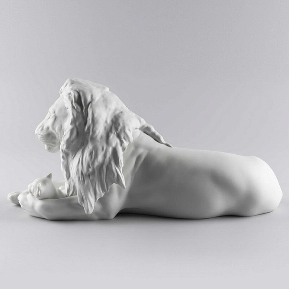 Статуэтка "Лев с детенышем" 21х44х23 см