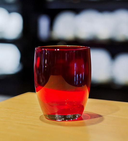 Стакан Allegro 290 мл, красный