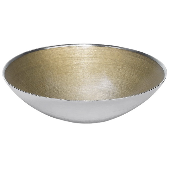 Чаша для фруктов Dogale Fenice 32 см, цвет золото