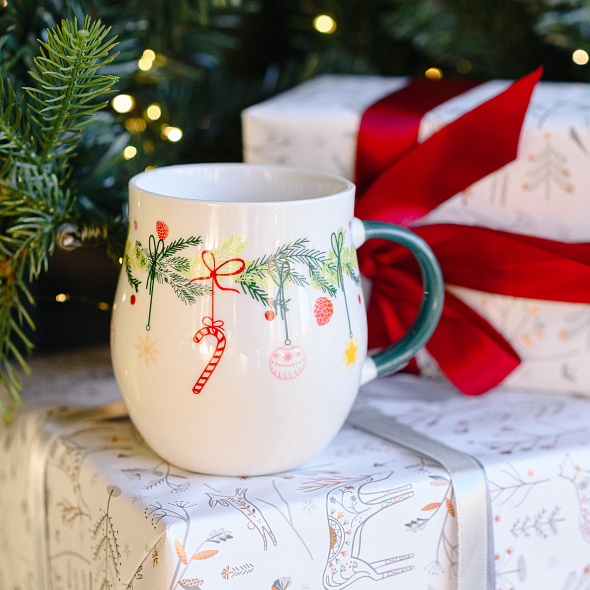 Кружка "Гирлянда" 430 мл