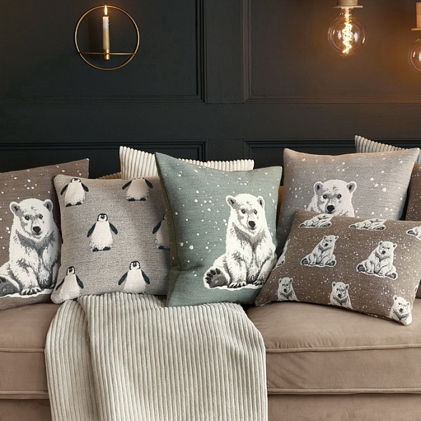 Чехол для подушки декоративной Arktos 45х45 см, серый