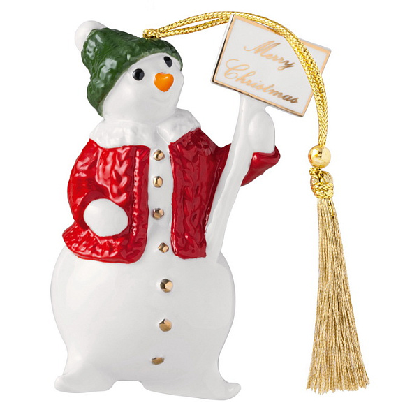 Елочная игрушка "Снеговик" Christmas Classics 10 см