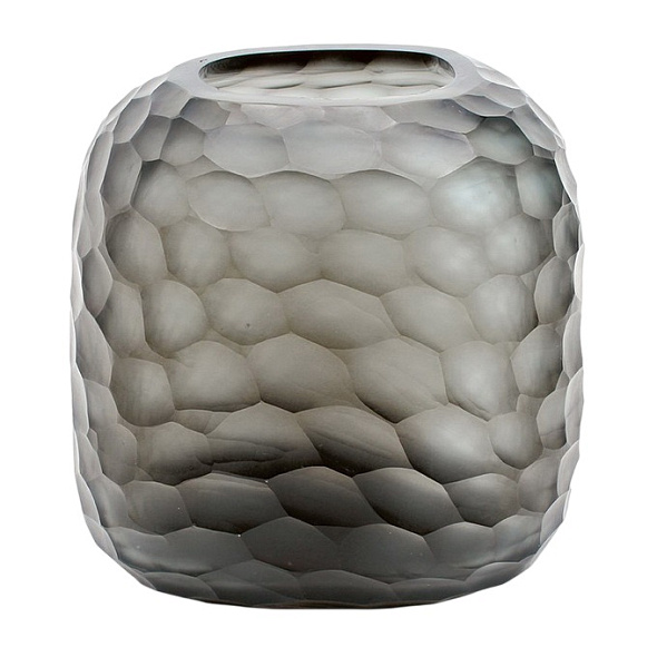 Ваза Guaxs Somba M 20 см, цвет дымчатый индиго