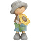 Фигурка "Девочка с подсолнухом" 17 см
