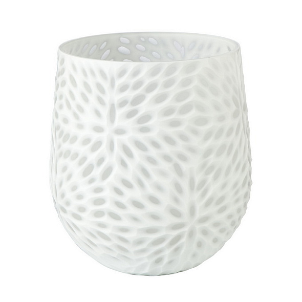 Ваза Scandic Home 22,5 см, белая