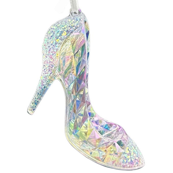 Елочная игрушка "Хрустальная туфелька" 12,7 см