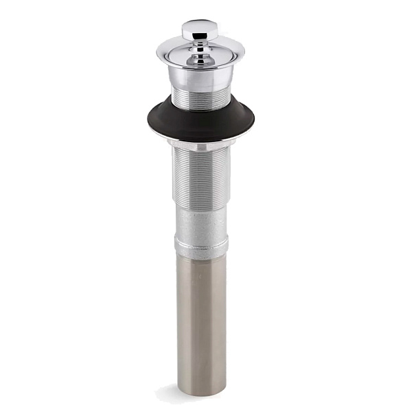 Слив для раковины Kohler 7127-CP, без перелива, хром