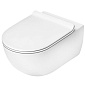 Унитаз Flaminia APP GoClean, AP118G, 54х36, с сиденьем, белый